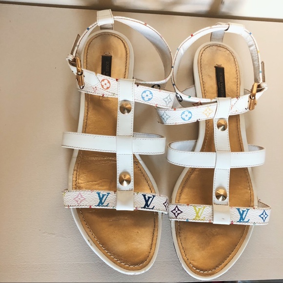 Authentic Louis Vuitton Sandals - Picture 2 of 3